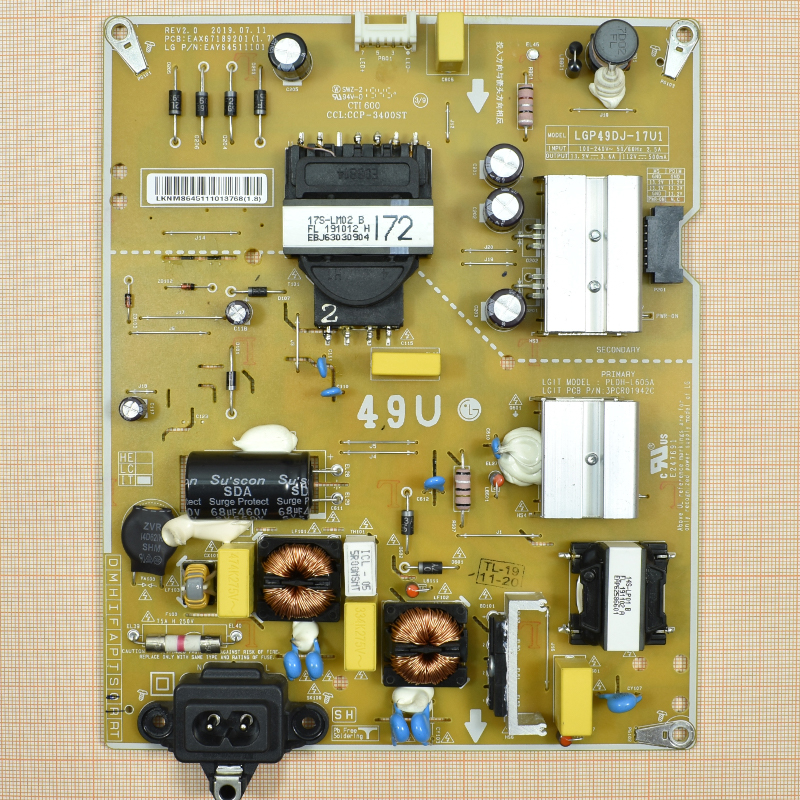   EAX67189201 (1.7), EAY64511101, LGP49DJ-17U1
