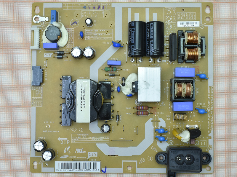   BN44-00754A, PSLF870G06A, L40G0B ESM