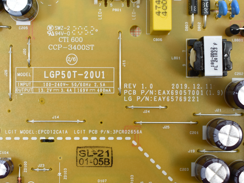   EAX69057001 (1.9)  LGP50T-20U1