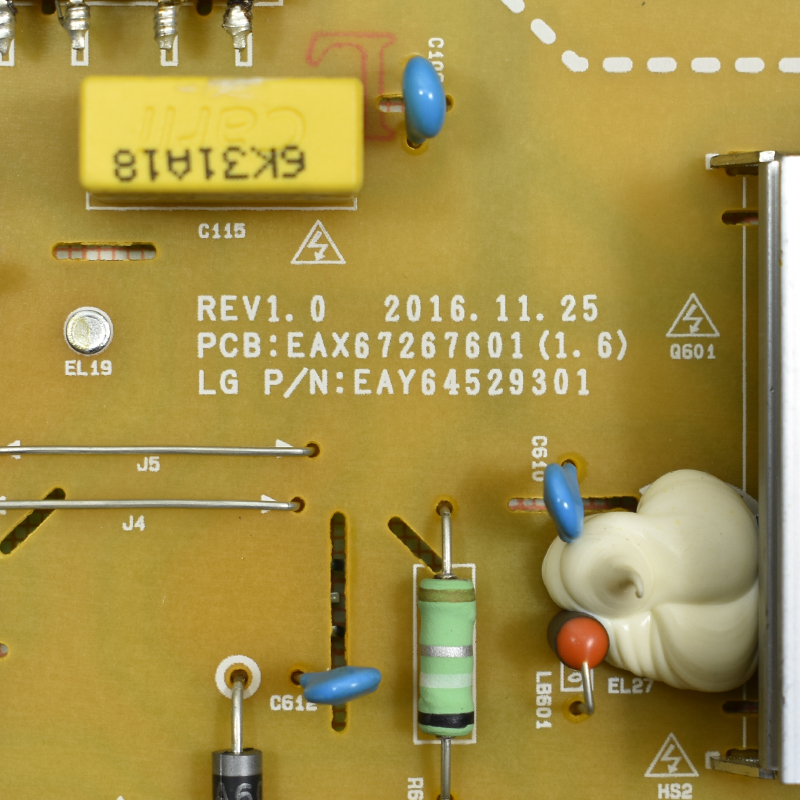   EAX67267601 (1.6), EAY64529301, LGP43D-17U2