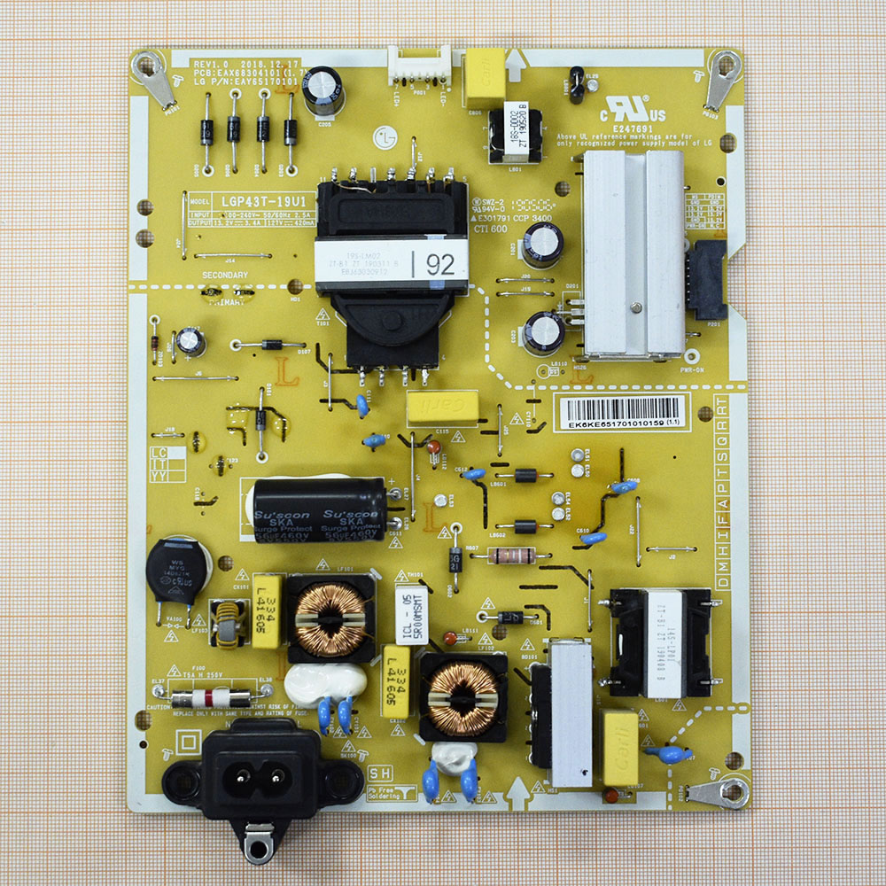   EAX68304101 (1.7), LGP43T-19U1