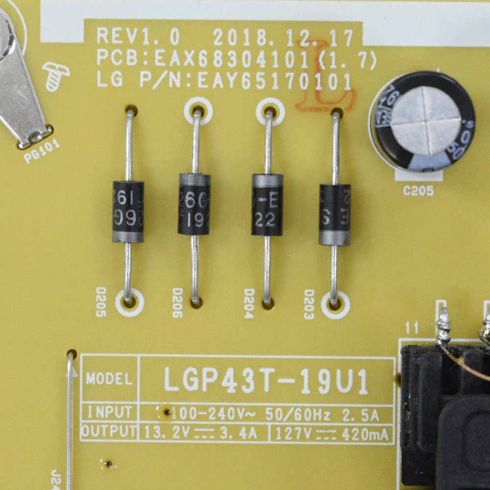   EAX68304101 (1.7), LGP43T-19U1