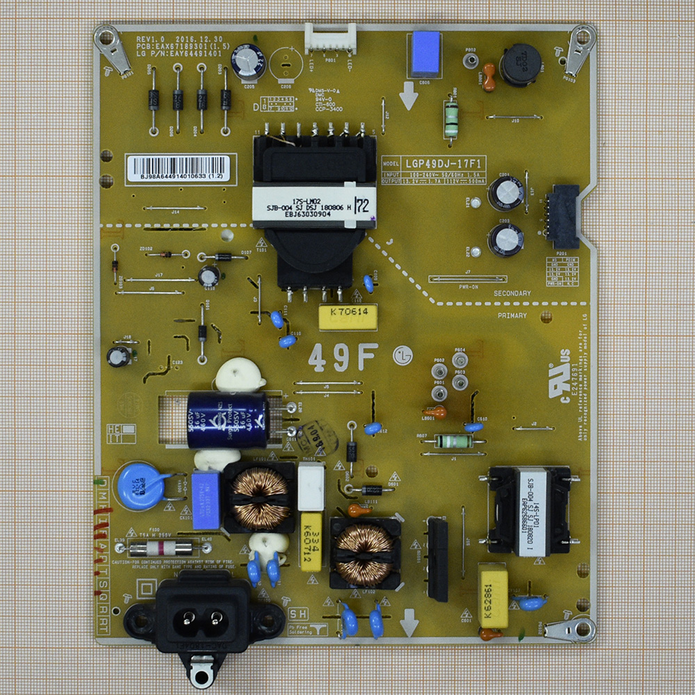   EAX67189301(1.5), EAY64491401, LGP49DJ-17F1