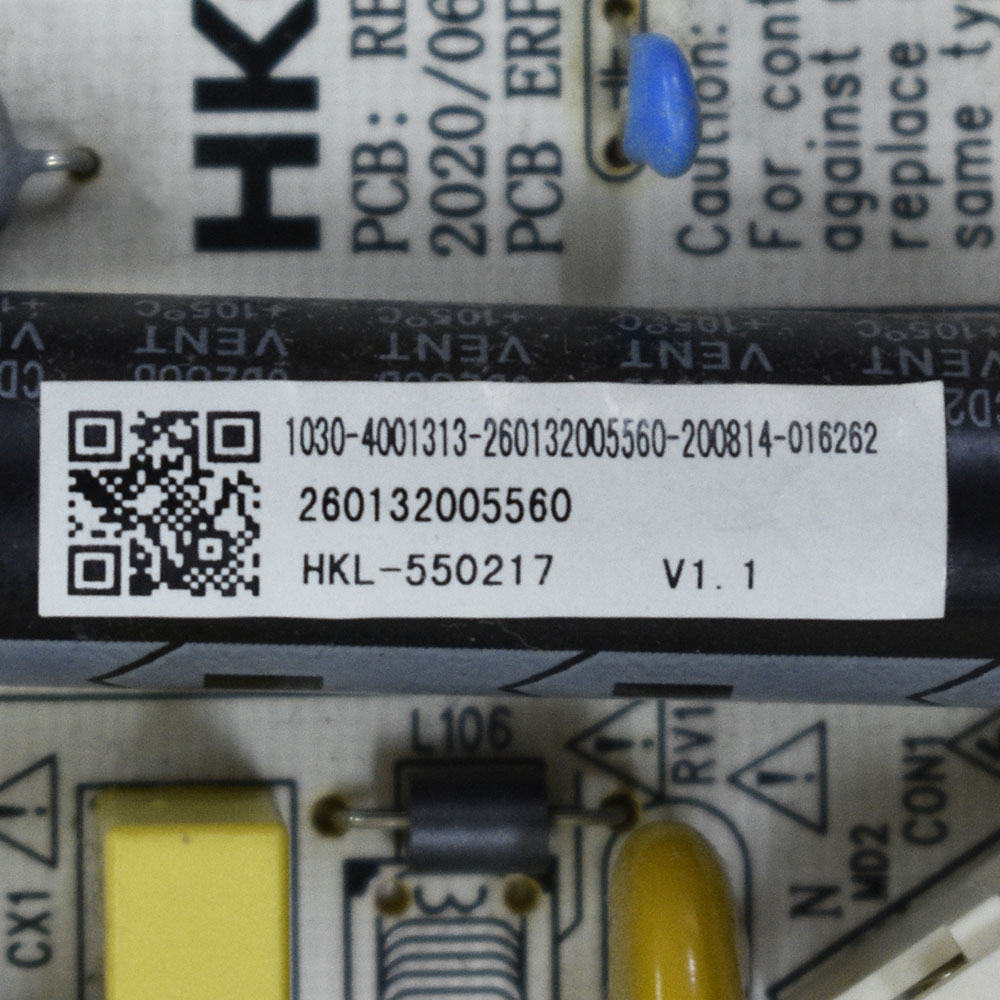   HKL-550217, 261501011270, LED 92V-109V 600mA
