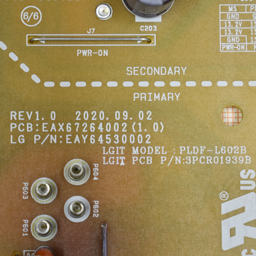  EAX67264002 (1.0), EAY64530002, LGP43DJ-17F1