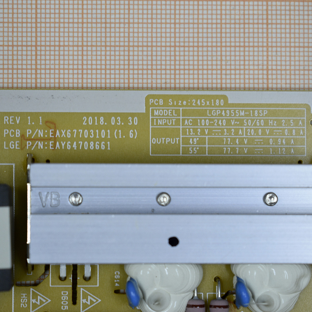   EAX67703101 (1.6), EAY64708661, LGP4955M-18SP