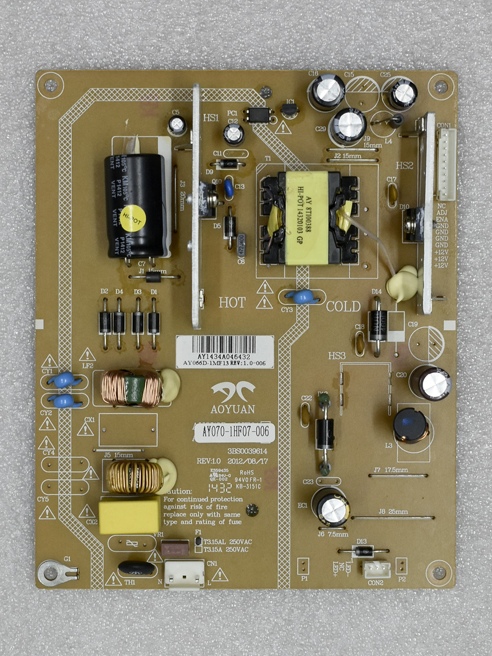 ���� ������� AY070-1HF07-006 3BS0039614