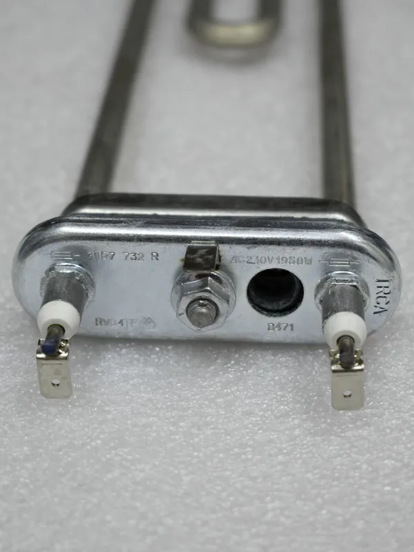 Тэн 1950W, прямой, 250 мм с отверстием под датчик, Irca Тэн 1950W, прямой, 250 мм с отверстием под датчик, Irca