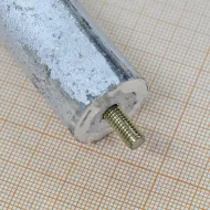 Анод магниевый M5, 110x21 мм, шпилька 10 мм Анод магниевый M5, 110x21 мм, шпилька 10 мм