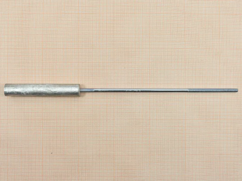 Анод магниевый M6, 100x18 мм, шпилька 220 мм Анод магниевый M6, 100x18 мм, шпилька 220 мм