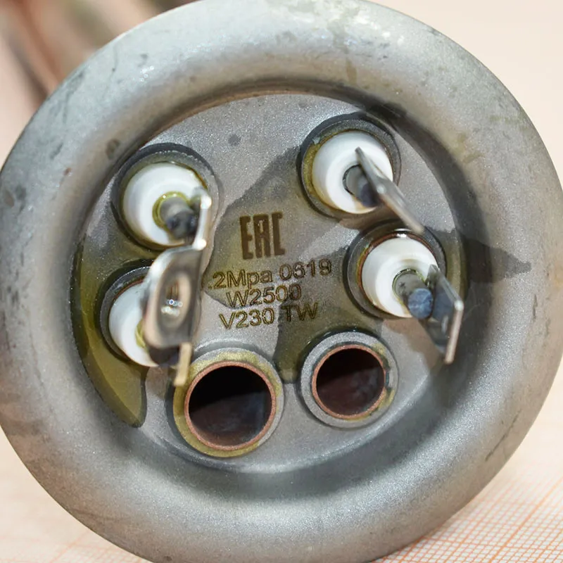 Тэн для водонагревателя,1500W+1000W, медь, резьба под анод М4, фланец 62 мм, Thermowatt, 03401610000 Тэн для водонагревателя,1500W+1000W, медь, резьба под анод М4, фланец 62 мм, Thermowatt, 03401610000