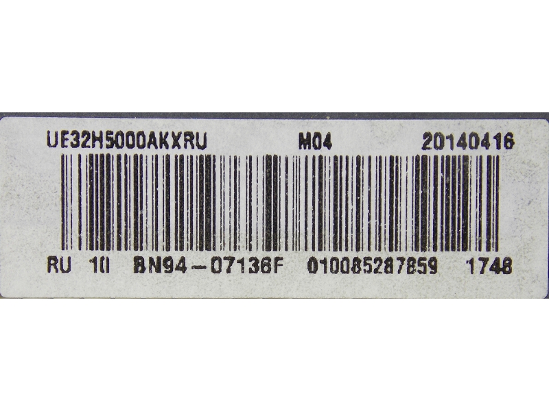 Main BN41-02098A, Samsung UE32H5000AK