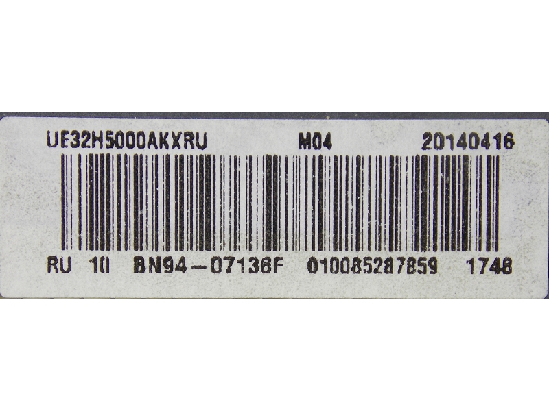   BN41-02098A, Samsung UE32H5000AK