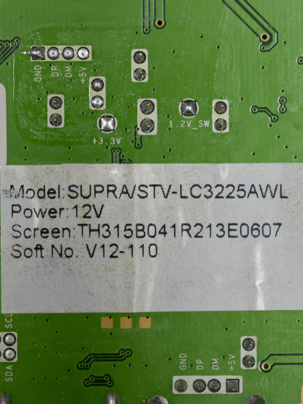   CV182H-E, Supra STV-LC3225AWL
