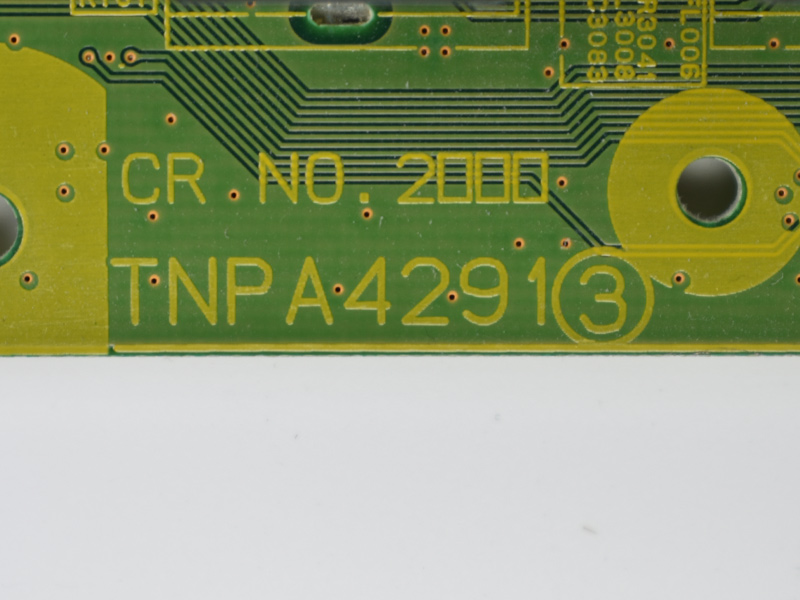   TNPA4291, Panasonic TX-R32LX70K
