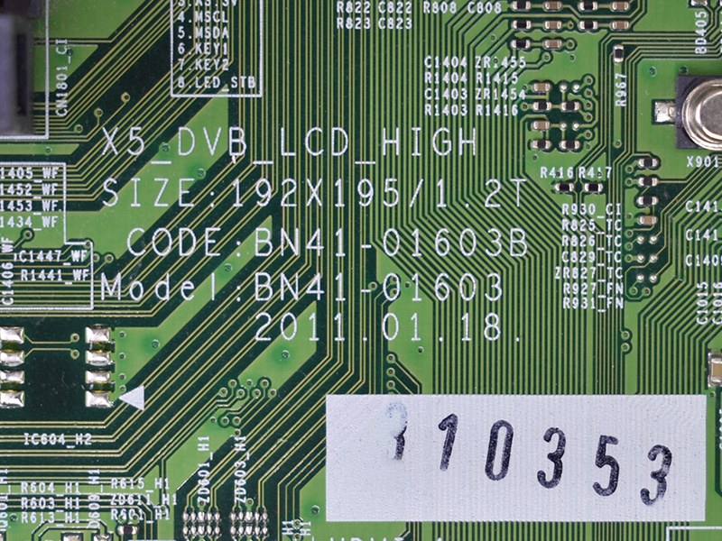   BN41-01603B, Samsung LE26D450G1W