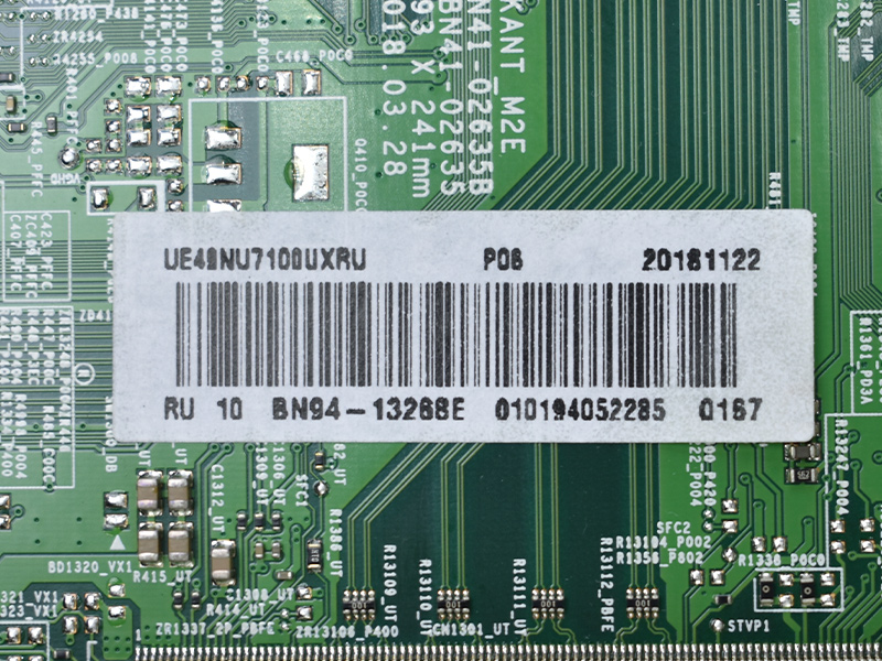   BN41-02635B, Samsung UE49NU7100U
