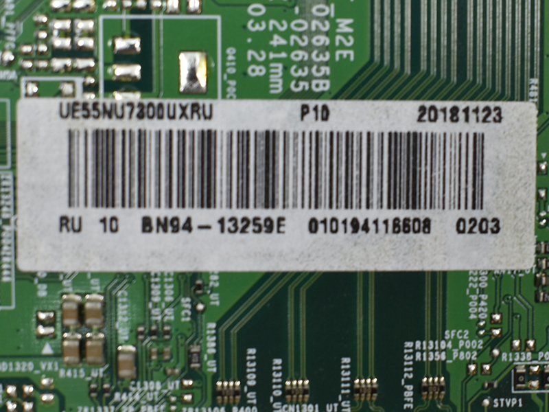   BN41-02635B, Samsung UE55NU7300U