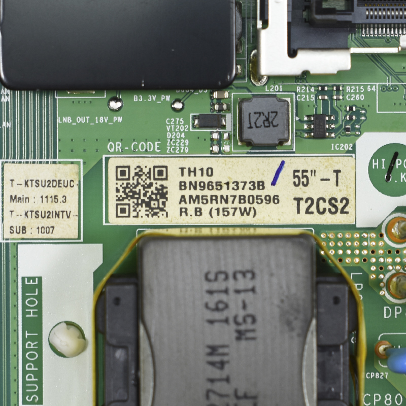   BN96-51373B, Samsung UE55TU7100UXRU