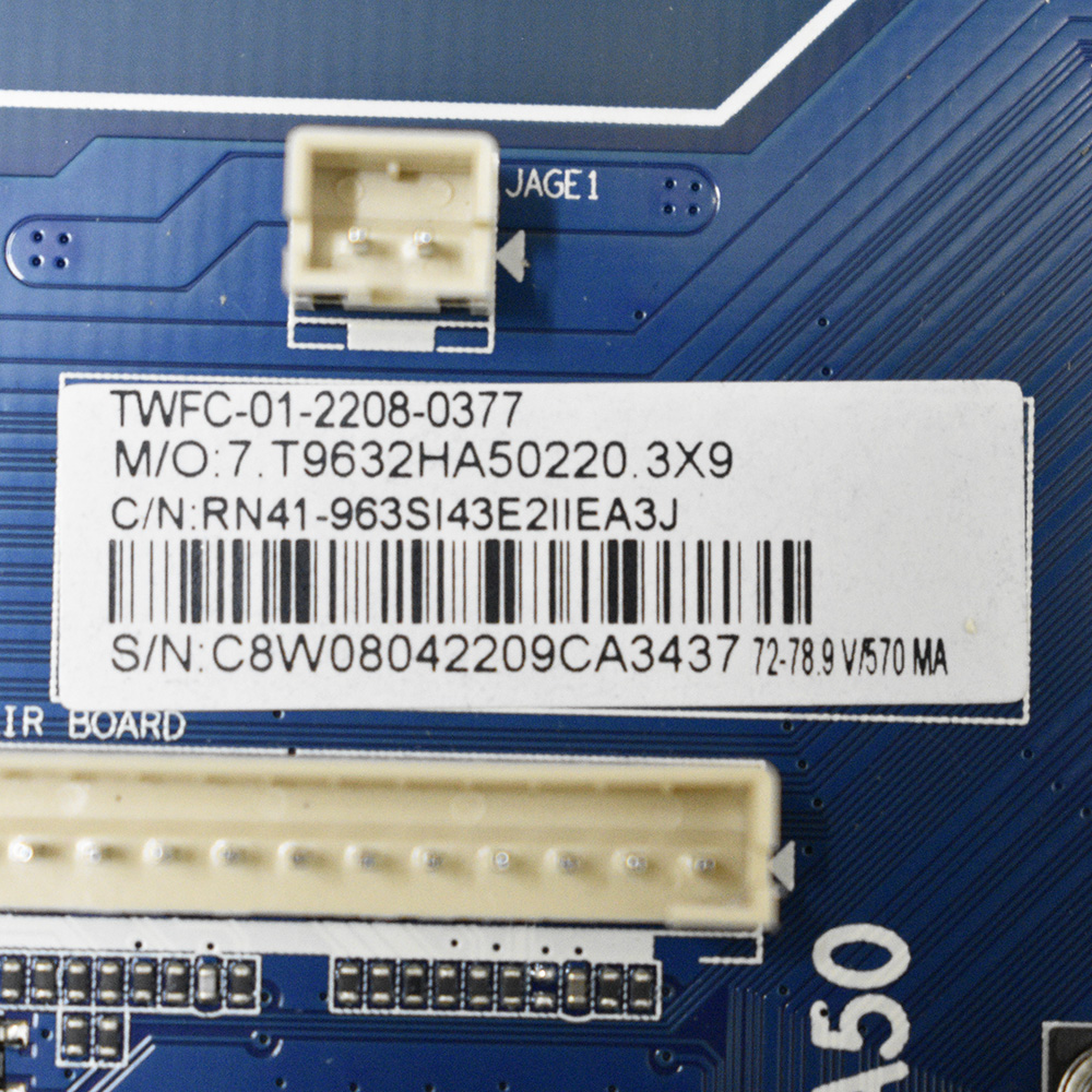   CV9632H-A50, Hi VHIX-43U169MSY
