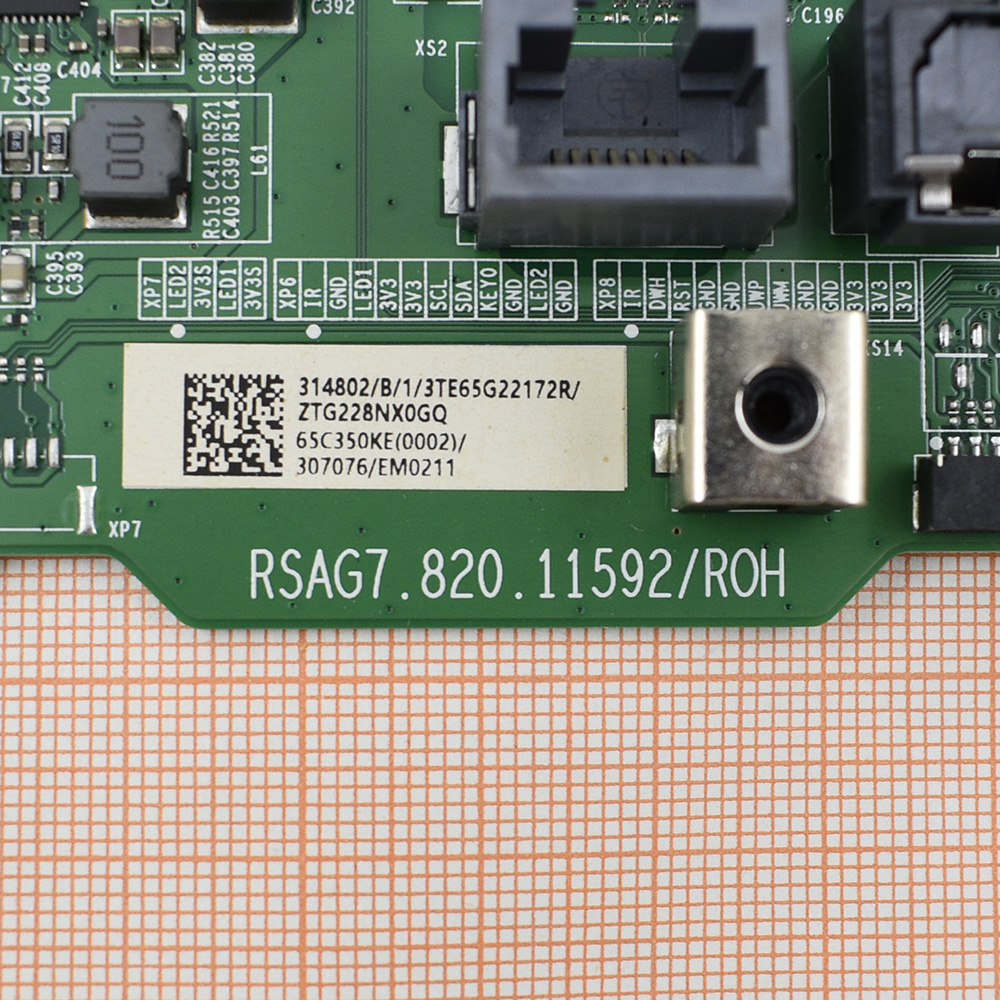   RSAG7.820.11592/ROH, Toshiba 65C350KE