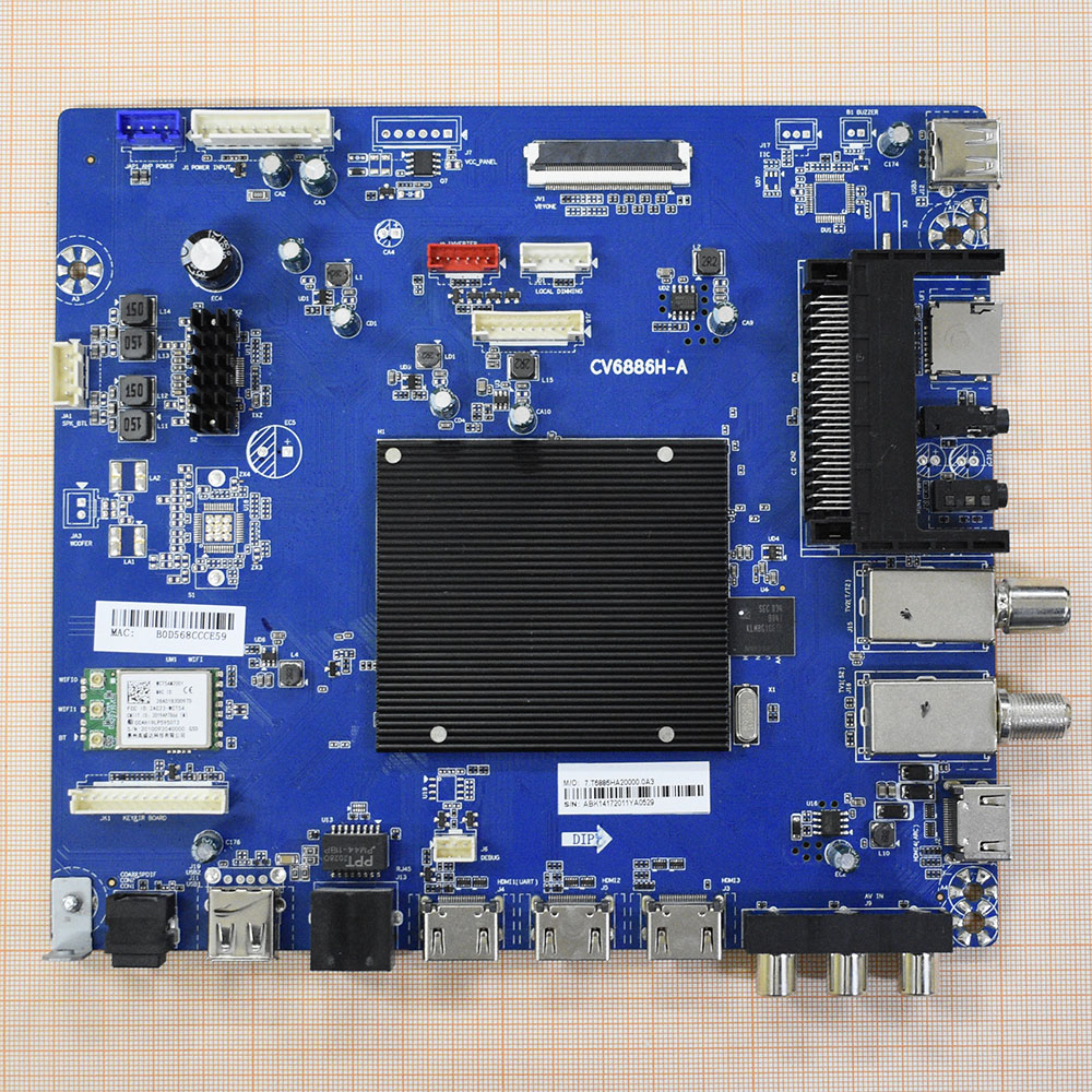  CV6886H-A, Haier 50 Smart TV BX