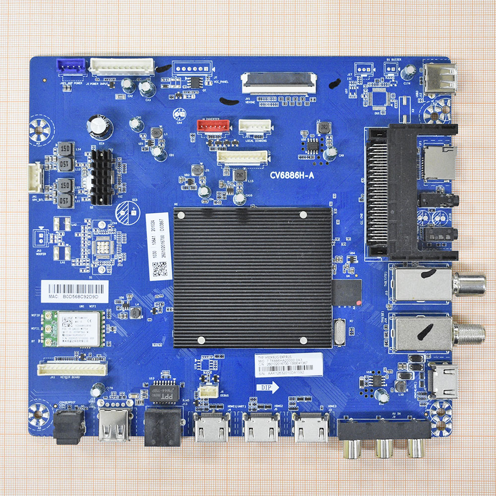   CV6886H-A, Haier H50K6UG