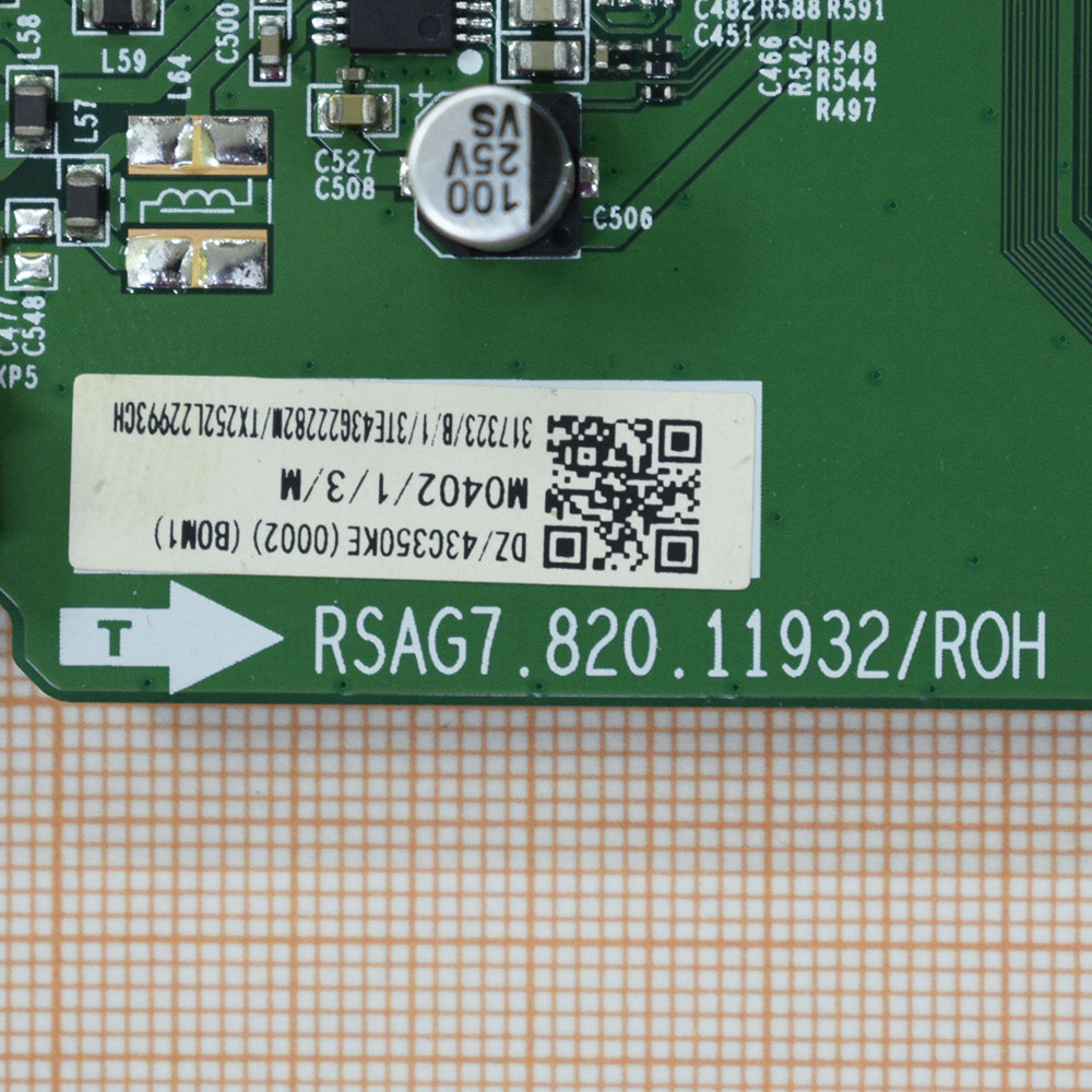   RSAG7.820.11932/ROH, Toshiba 43C350KE