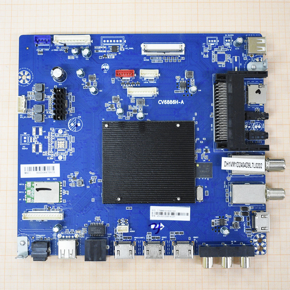  CV6886H-A, Haier LE55K6700UG