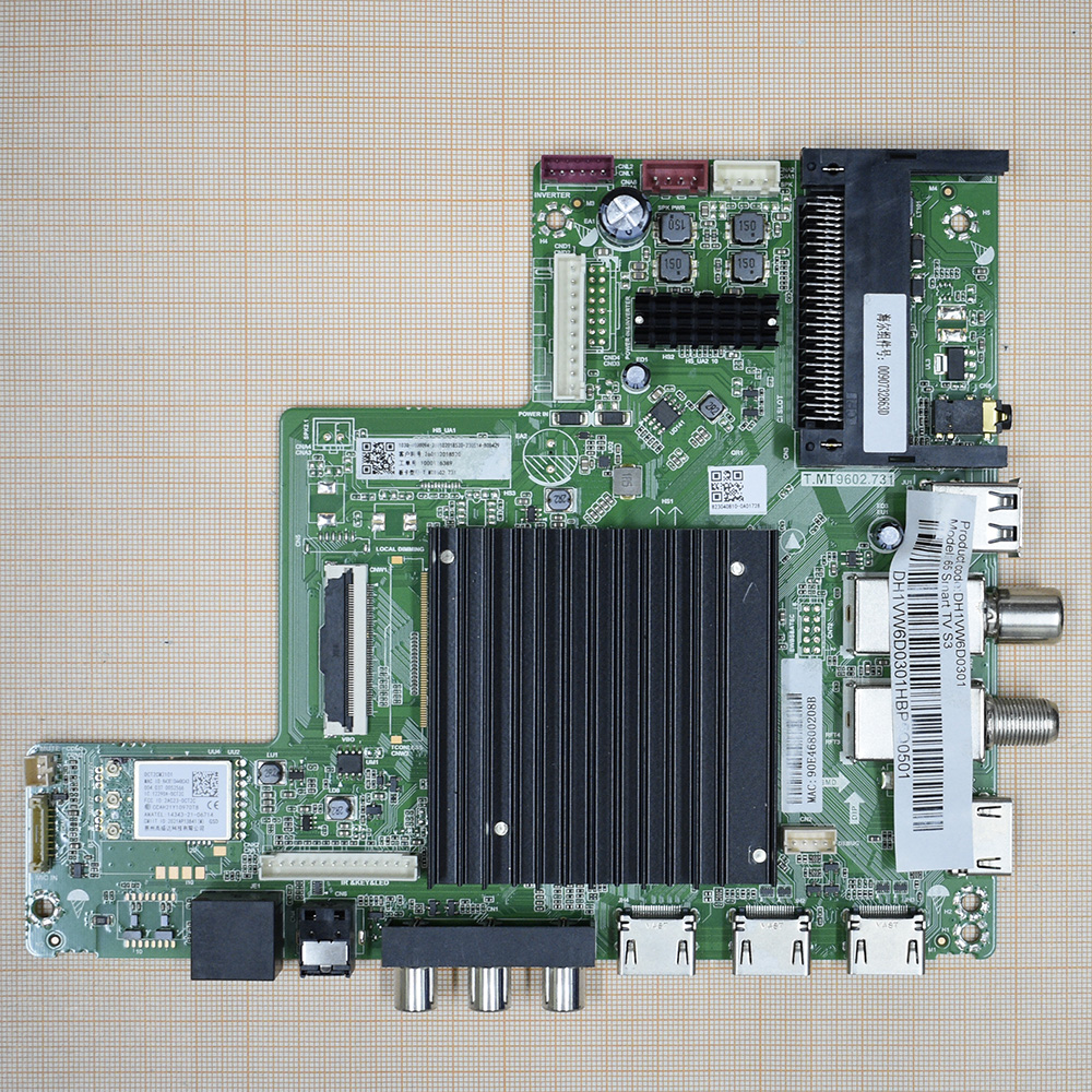   T.MT9602.731, Haier 65 Smart TV S3