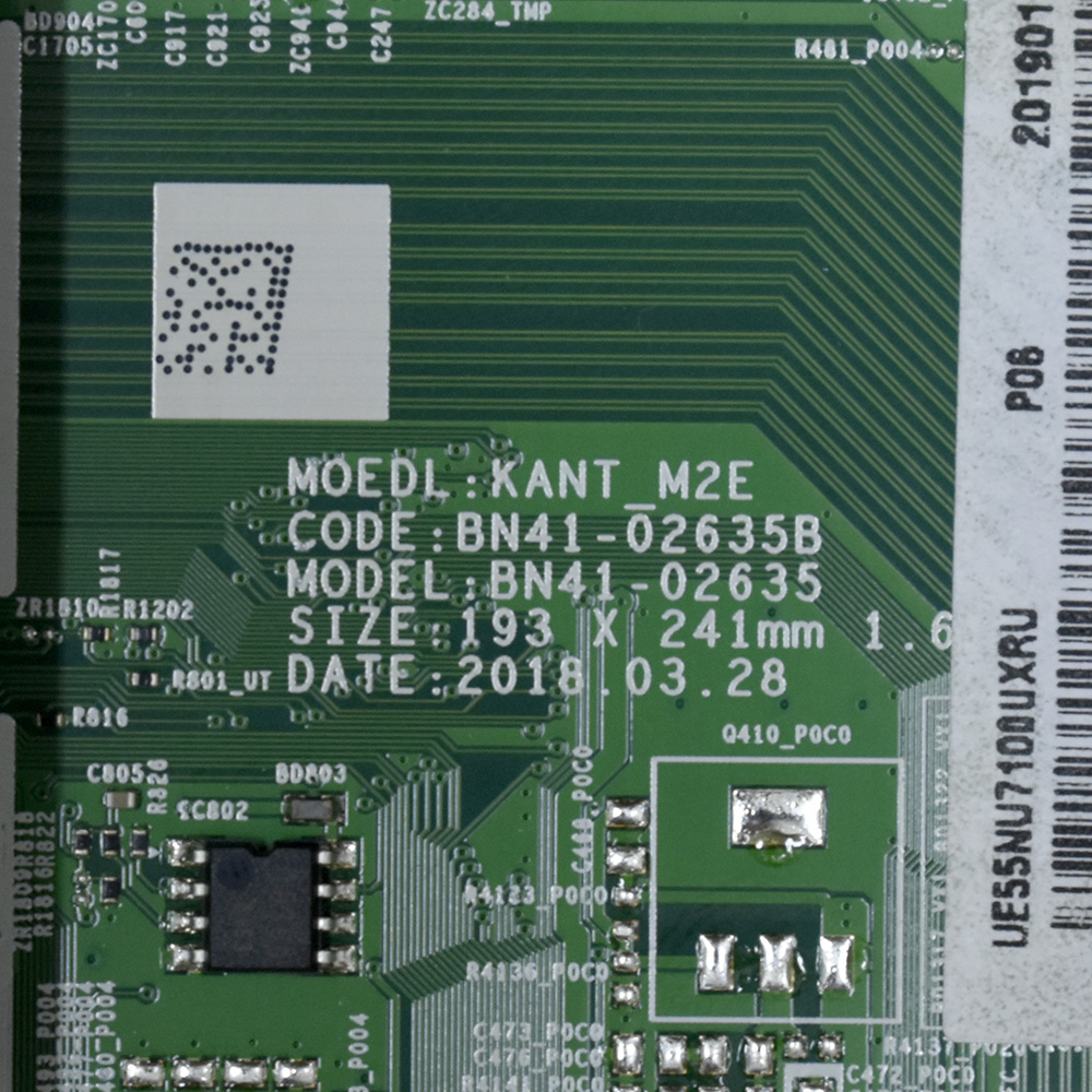   BN41-02635B, Samsung UE55NU7170U