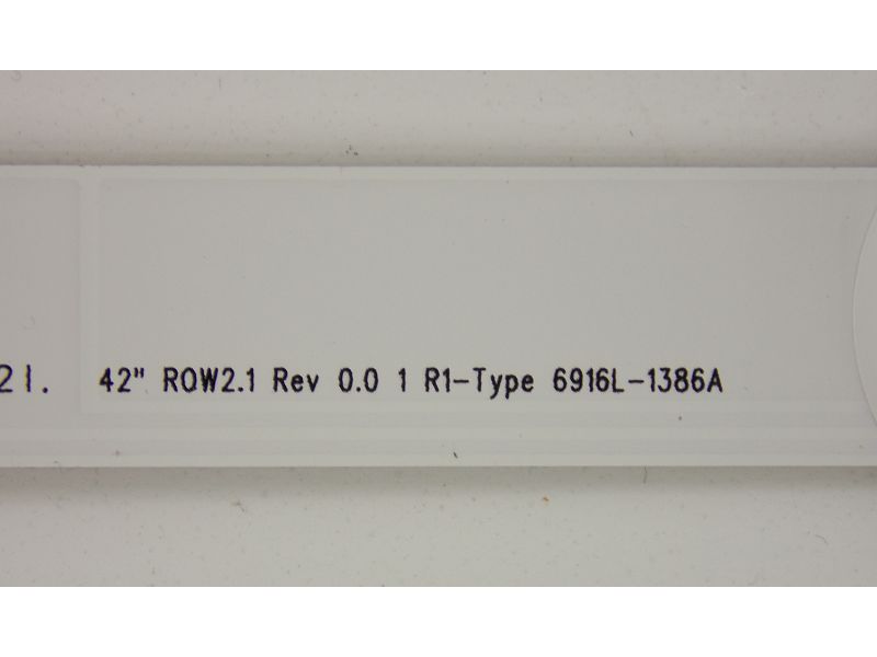 42 ROW2.1 Rev 0.0 1 R1-Type 6916L-1386A