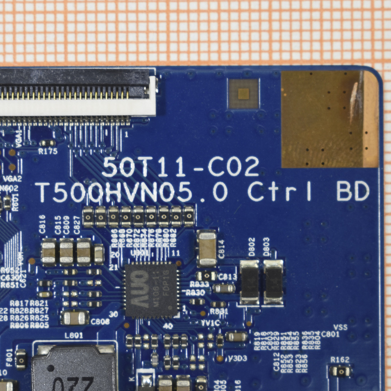  T-Con 50T11-C02, T500HVN05.0 Ctrl BD