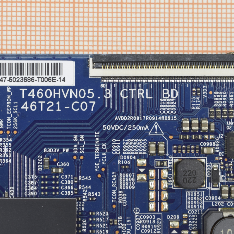 T-Con T460HVN05.3 CTRL BD 46T21-C07