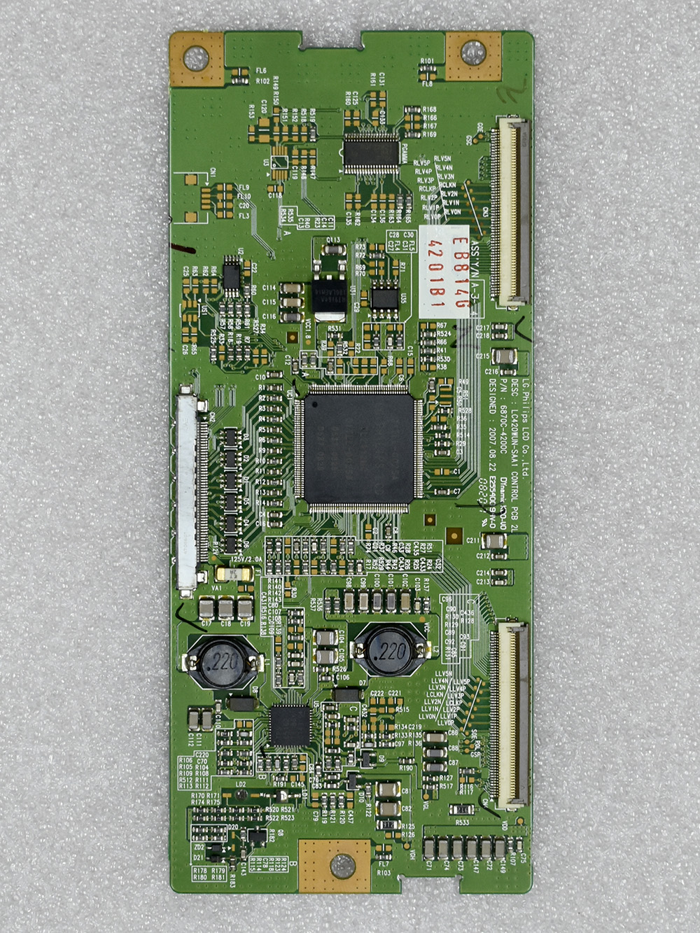 LC420WUN-SAA1 CONTROL PCB 2L 6870C-4200C