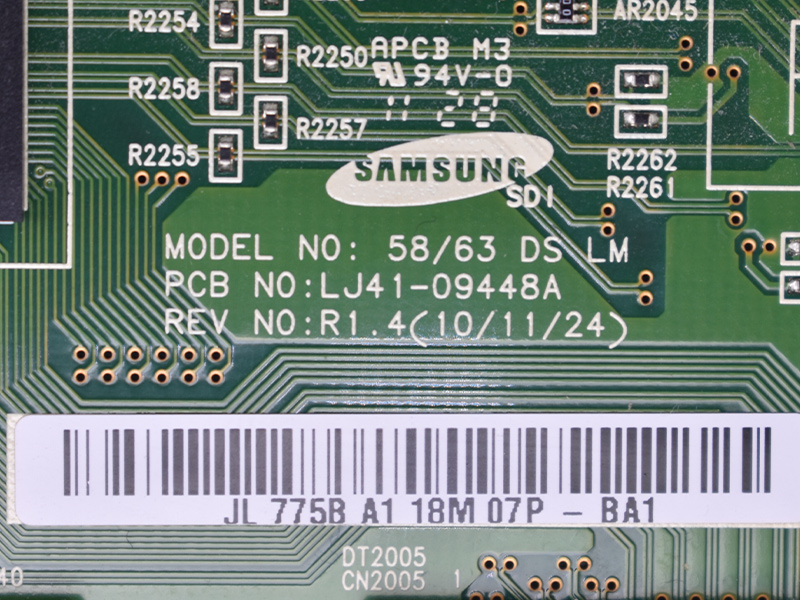 LJ41-09448A LJ92-01775A LJ92-01784A