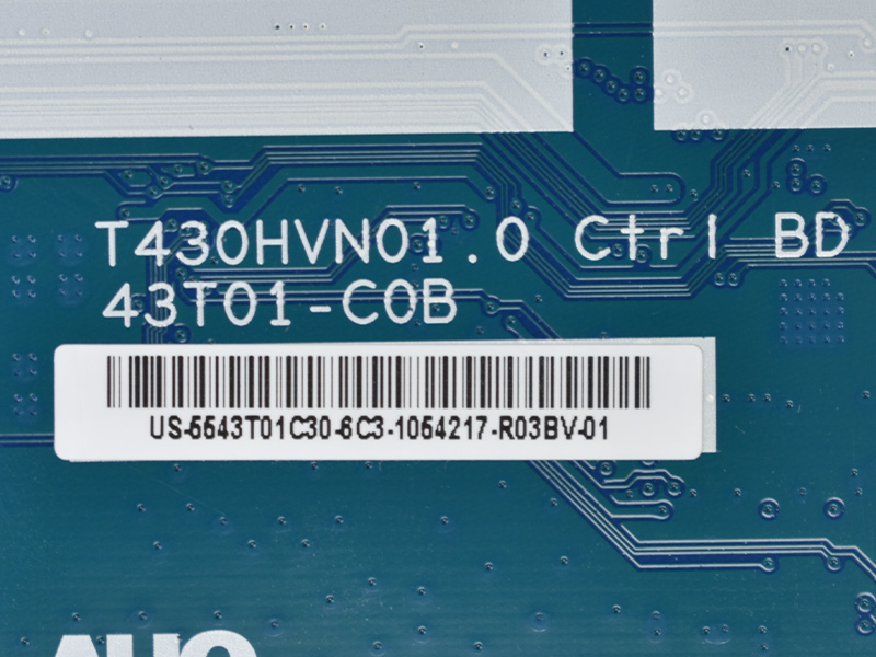 T430HVN01.0 Ctrl BD 43T01-C0B