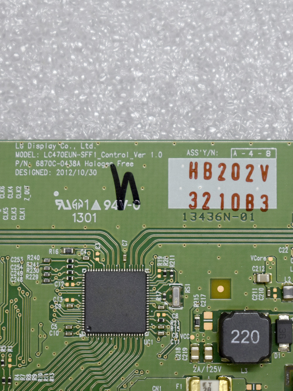 LC470EUN-SFF1, 6870C-0438A, 3210B3