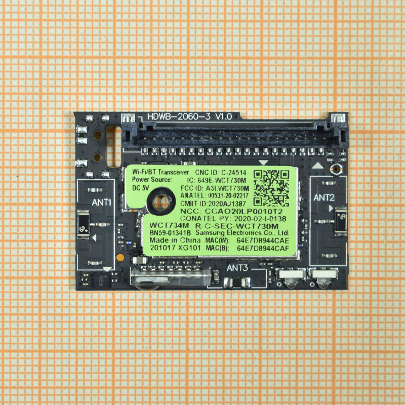 ������ ����� WCT734M, BN59-01341B, HDWB-2060-3 V1.0