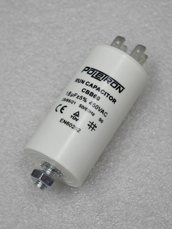 Конденсатор пусковой, 18 мкФ, 450V Конденсатор пусковой, 18 мкФ, 450V