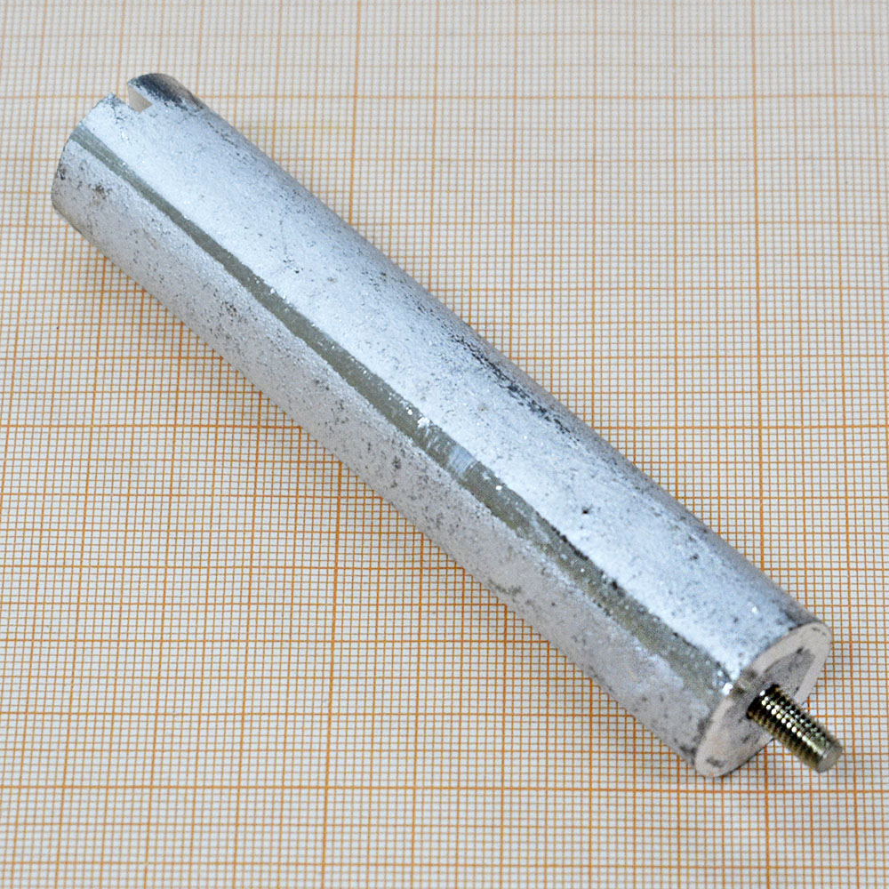 Анод магниевый M5, 110x21 мм, шпилька 10 мм