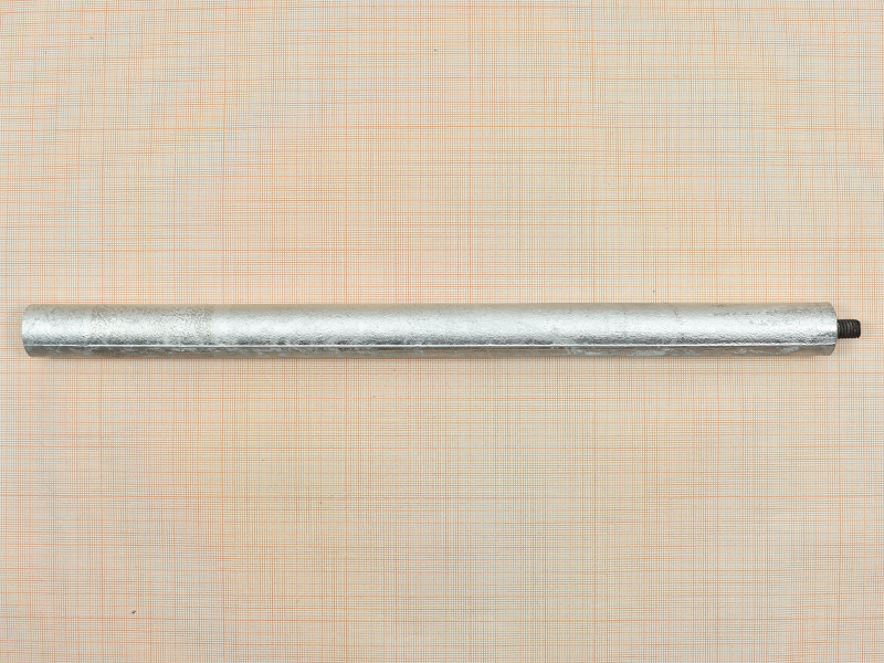 Анод магниевый M8, 315x21 мм, шпилька 12 мм
