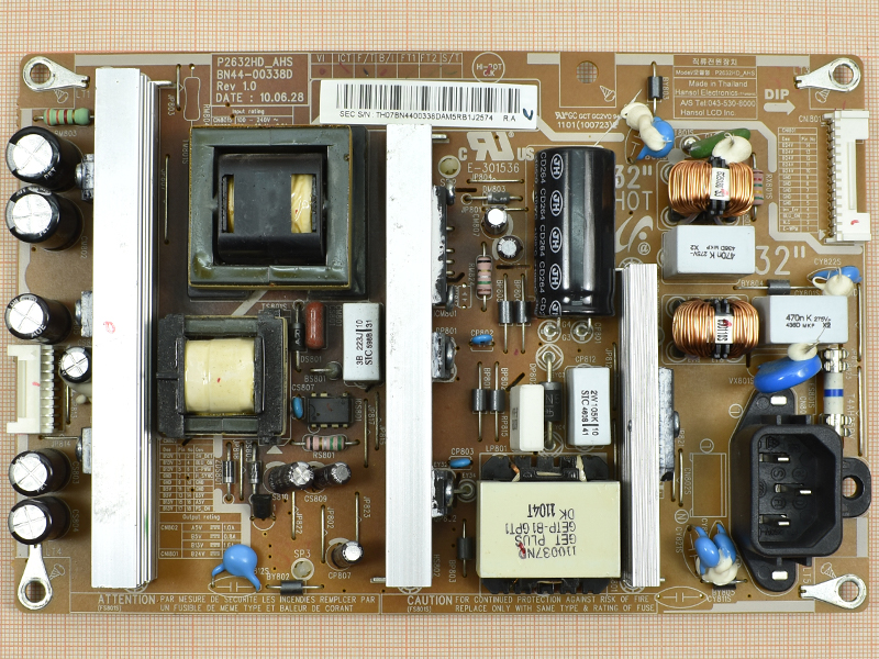 ���� ������� BN44-00338D, P2632HD_AHS