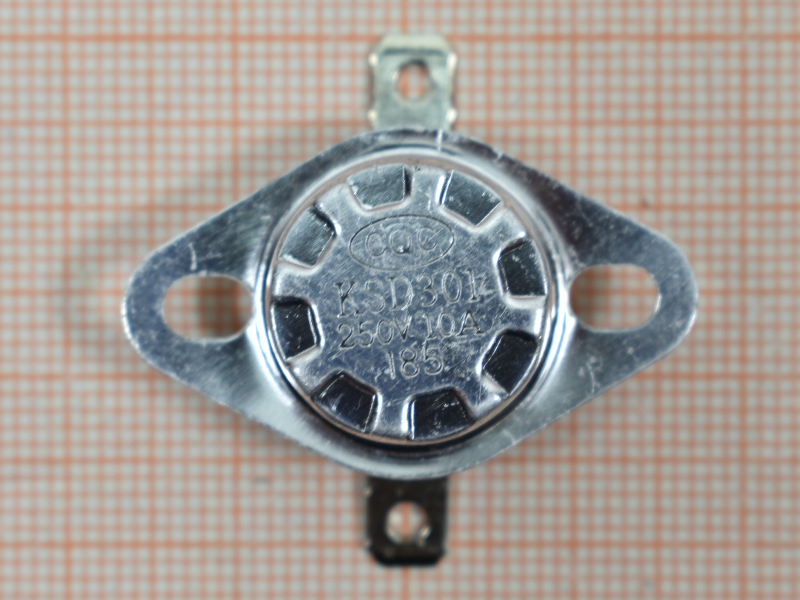   KSD-301 250V 10A 185C
