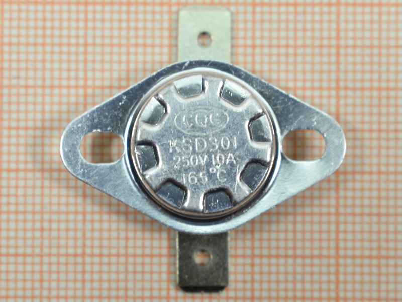   KSD-301 250V 10A 165C