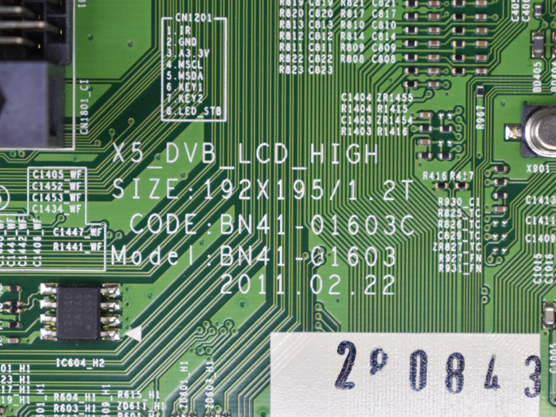   BN41-01603C, Samsung LE37D550K1W