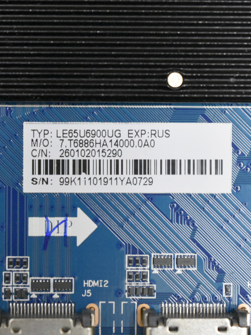 ������� ����� CV6886H-A, Haier LE65U6900UG