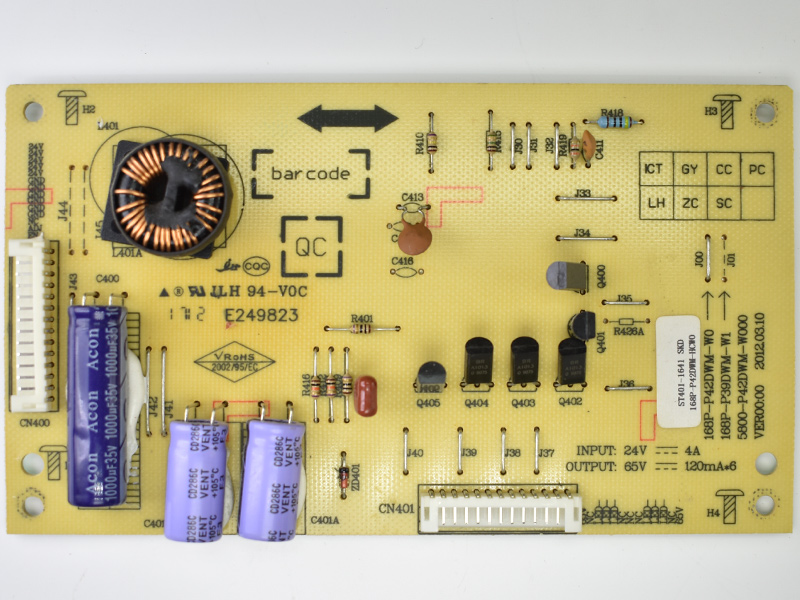 LED  168P-P48DWM-W0, 5800-P42DWM-W000 VER00.00