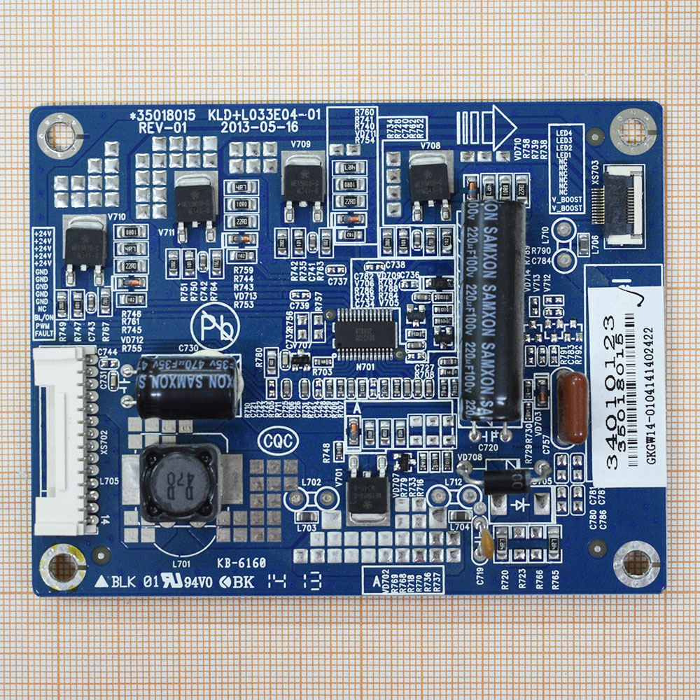 LED  *35018015 REV-01 KLD+L033E04-01