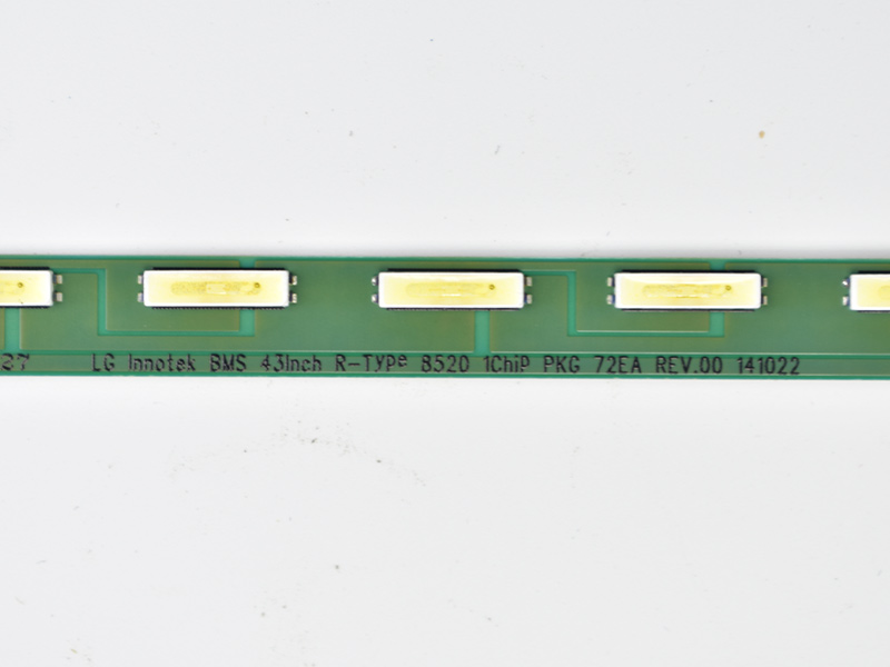 LG Innotek BMS 43Inch R-Type 8520 1Chip PKG 72EA REV.00 141022